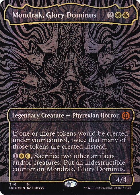 Mondrak, Glory Dominus XONE-346 Mythic Near Mint Englisch Foil