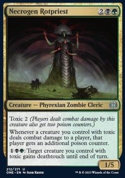 Necrogen Rotpriest ONE-212 Uncommon Near Mint Englisch Foil
