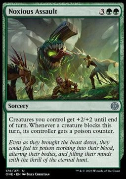 Noxious Assault ONE-176 Uncommon Near Mint Englisch Foil