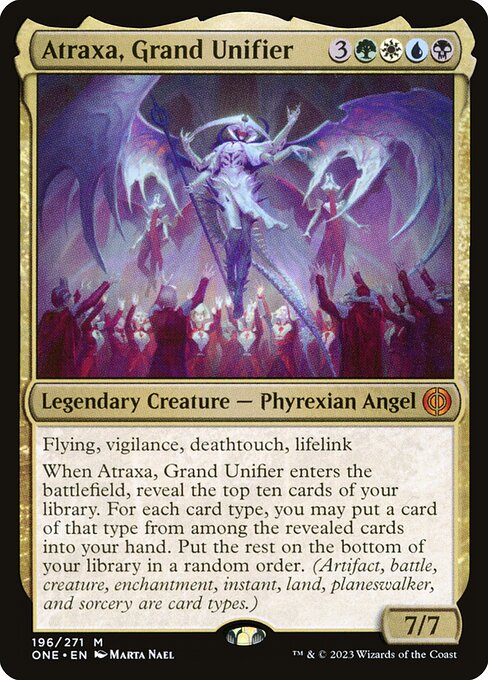 Atraxa, Grand Unifier ONE-196 Mythic Excellent Englisch