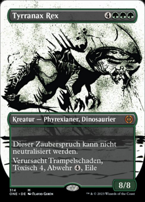 Tyrranax Rex (V.1) XONE-314 Mythic Excellent Deutsch