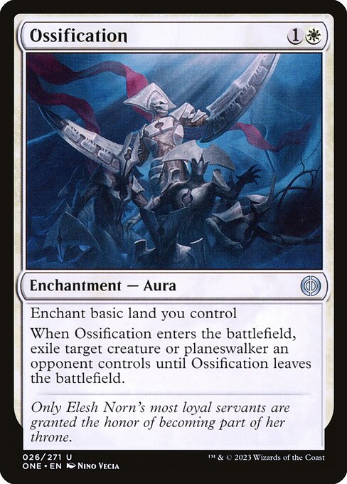 Ossification ONE-26 Uncommon Near Mint Englisch