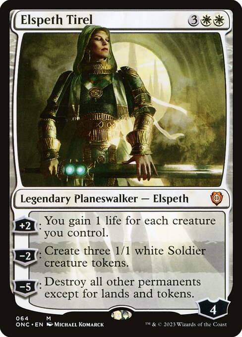 Elspeth Tirel ONC-64 Mythic Excellent Englisch