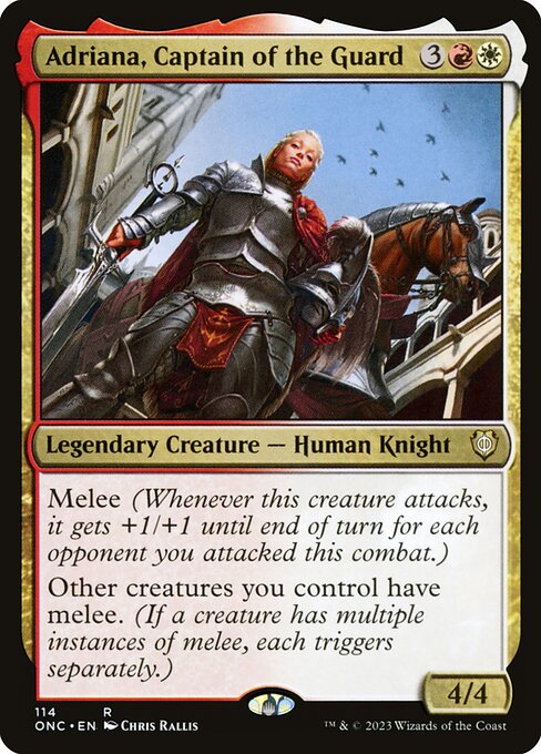 Adriana, Captain of the Guard ONC-114 Rare Excellent Englisch