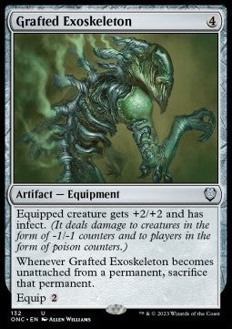 Aufgepfropftes Exoskelett ONC-132 Uncommon Excellent Deutsch