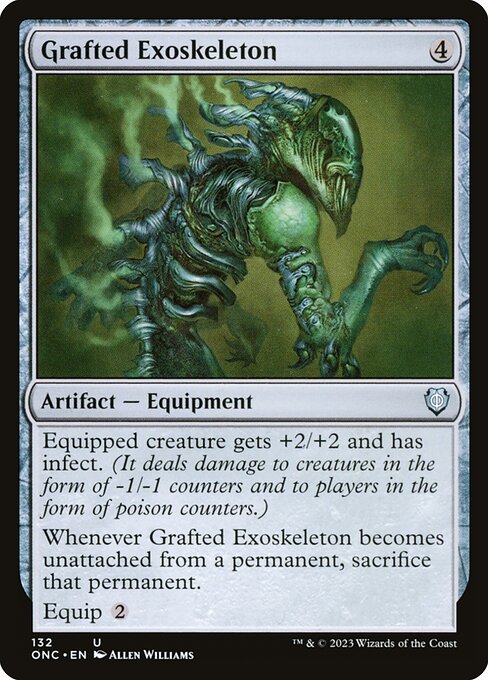 Grafted Exoskeleton ONC-132 Uncommon Near Mint Englisch