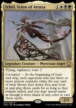 Ixhel, Scion of Atraxa ONC-1 Mythic Near Mint Englisch Foil