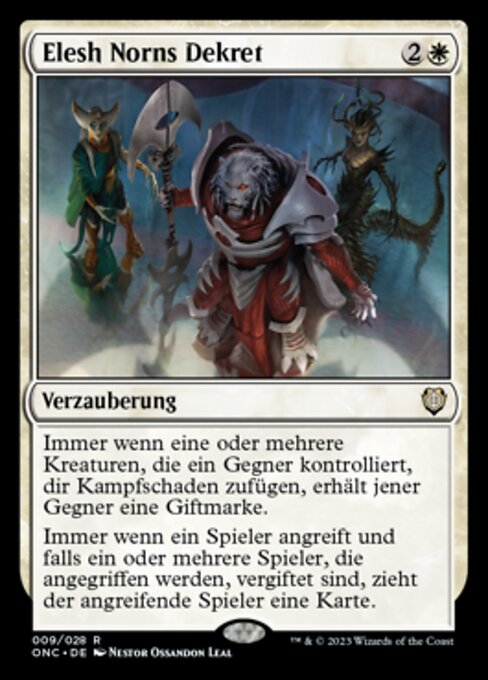 Norn's Decree ONC-9 Rare Excellent Deutsch