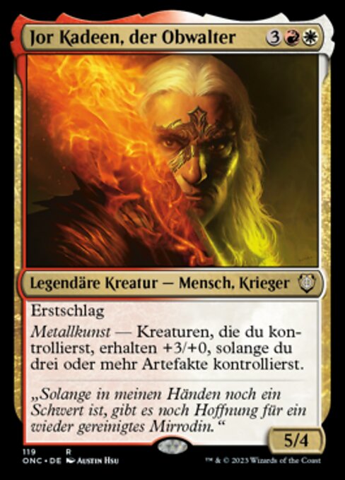 Jor Kadeen der Obwalter ONC-119 Rare Near Mint Deutsch