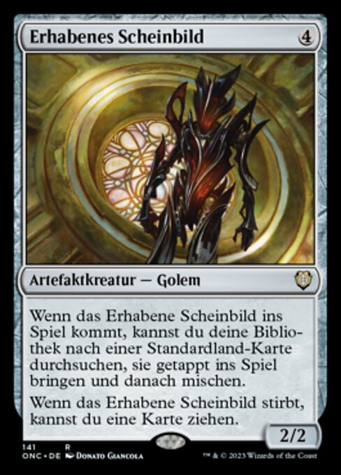 Erhabenes Scheinbild ONC-141 Rare Near Mint Deutsch