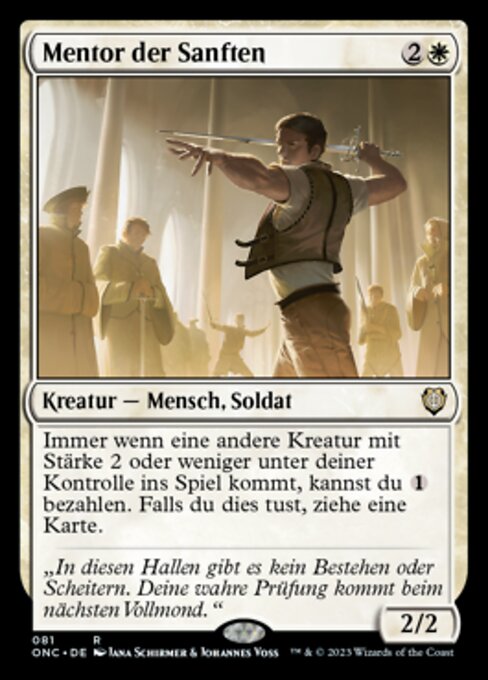 Mentor der Sanften ONC-81 Rare Near Mint Deutsch