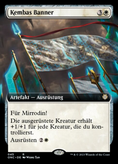 Kembas Banner XONC-45 Rare Near Mint Deutsch