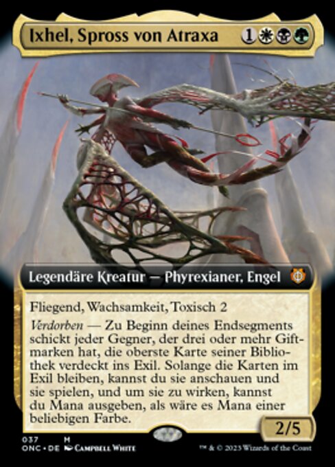Ixhel, Scion of Atraxa (V.1) XONC-37 Mythic Near Mint Deutsch