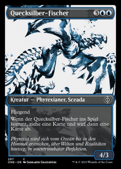 Quecksilber-Fischer (V.1) XONE-287 Common Near Mint Deutsch