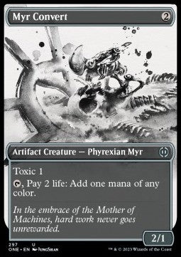 Konvertierter Myr (V.1) XONE-297 Uncommon Near Mint Deutsch