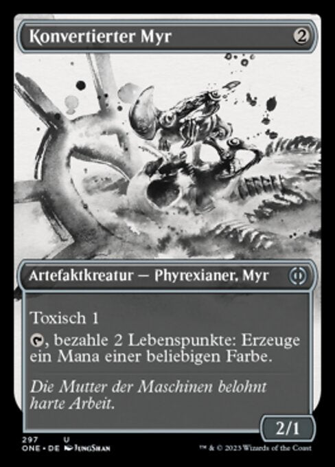 Konvertierter Myr (V.1) XONE-297 Uncommon Near Mint Deutsch
