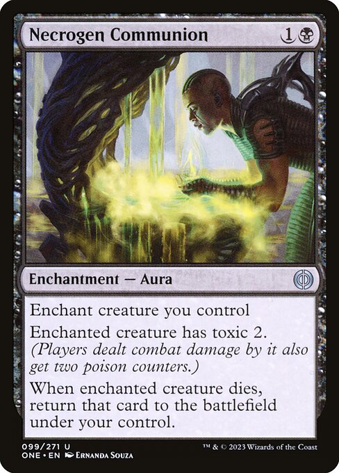 Nekrogen-Kommunion ONE-99 Uncommon Near Mint Englisch Foil
