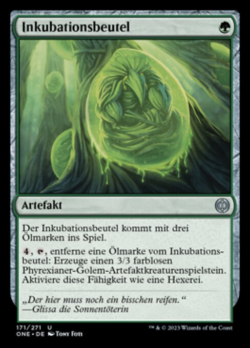 Inkubationsbeutel ONE-171 Uncommon Near Mint Deutsch Foil