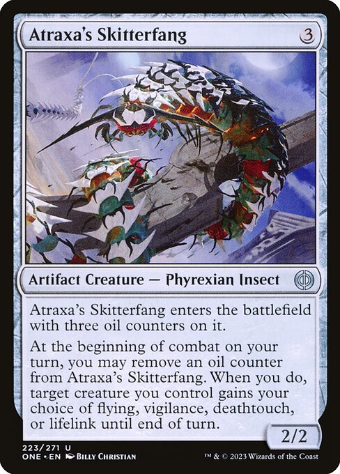 Atraxa's Skitterfang ONE-223 Uncommon Near Mint Englisch