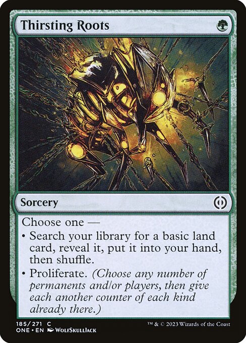 Dürstende Wurzeln ONE-185 Common Near Mint Englisch Foil