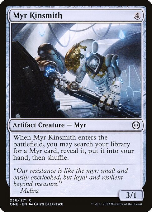 Myr Kinsmith ONE-236 Common Near Mint Englisch Foil