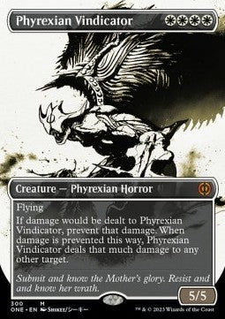 Phyrexianische Verfechterin (V.1) XONE-300 Mythic Near Mint Deutsch