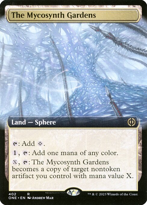 The Mycosynth Gardens XONE-402 Rare Near Mint Englisch Foil