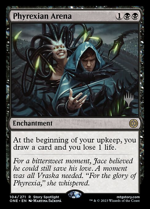 Phyrexian Arena PONE-104 Rare Excellent Englisch