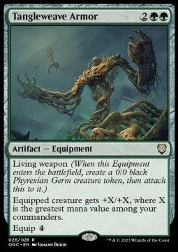 Tangleweave Armor ONC-26 Rare Excellent Englisch
