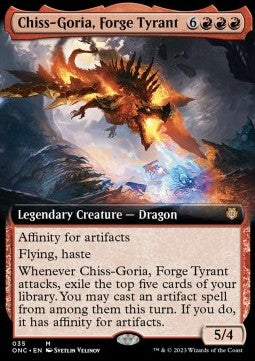 Chiss-Goria, Forge Tyrant XONC-35 Mythic Excellent Deutsch