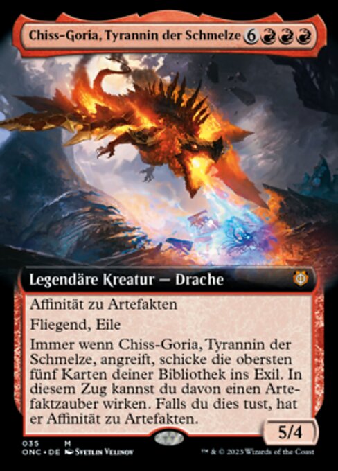 Chiss-Goria, Forge Tyrant XONC-35 Mythic Near Mint Deutsch