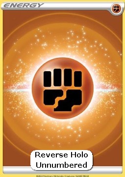 Fighting Energy CRZ- Fixed Excellent Englisch Reverse Holo