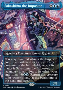 Sakashima the Impostor SLDW23-1232 Rare Near Mint Englisch Foil