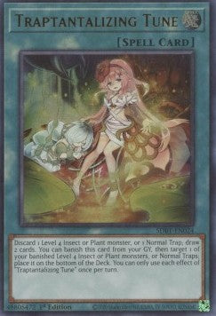 Traptantalizing Tune SDBT-024 Ultra Rare Near Mint Englisch 1. Auflage