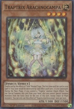 Fallenstellerin Arachnocampa SDBT-002 Super Rare Excellent Deutsch 1. Auflage