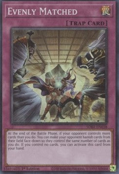 Evenly Matched SDBT-EN038 Super Rare Near Mint Englisch 1. Auflage