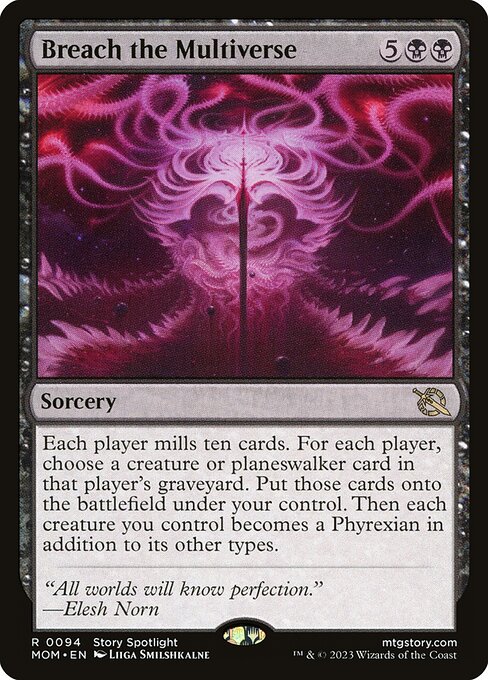 Breach the Multiverse MOM-94 Rare Near Mint Englisch
