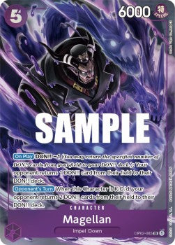 Magellan (OP02-085) (V.2) OP02 Alternate Art Near Mint Englisch