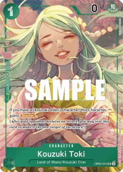 Kouzuki Toki (OP02-031) (V.2) OP02 Alternate Art Light Played Englisch