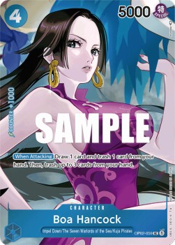 Boa Hancock (OP02-059) (V.2) OP02 Alternate Art Excellent Englisch