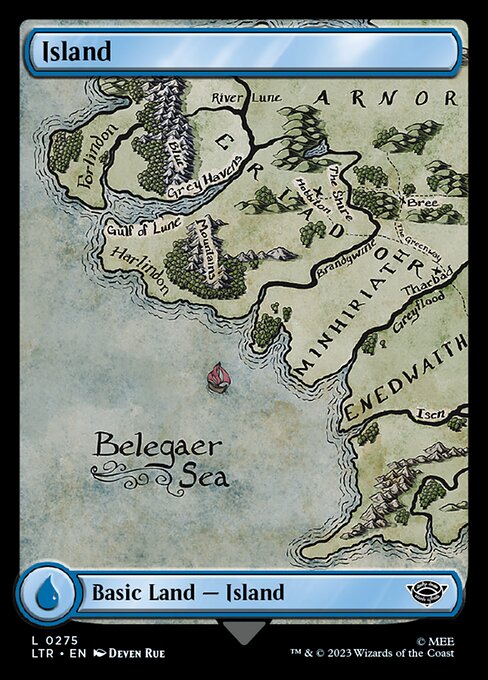 Island (V.4) LTR-275 Land Excellent Englisch