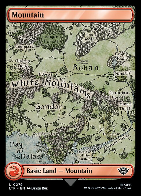 Mountain (V.4) LTR-279 Land Excellent Englisch
