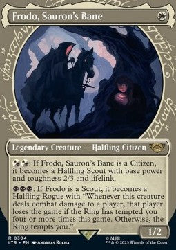 Frodo, Saurons Untergang (V.1) XLTR-304 Rare Near Mint Englisch Foil