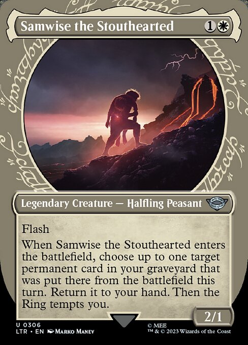 Samwise the Stouthearted XLTR-306 Uncommon Excellent Englisch Foil