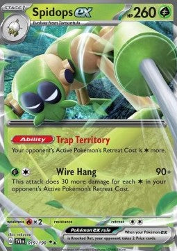 Spinsidias ex SVI-019 Double Rare Excellent Deutsch