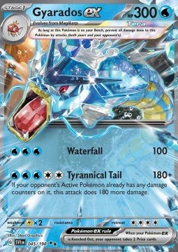 Gyarados ex SVI-045 Double Rare Excellent Englisch
