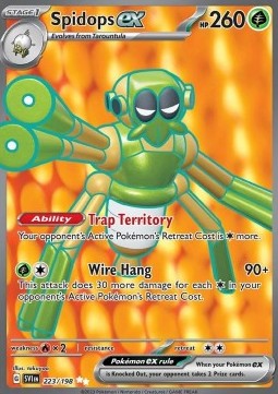 Spinsidias ex SVI-223 Ultra Rare Excellent Deutsch