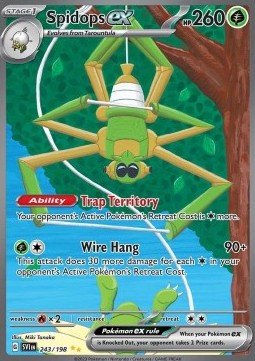 Spinsidias ex SVI-243 Special Illustration Rare Near Mint Deutsch