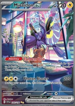 Miraidon ex SVI-244 Special Illustration Rare Excellent Deutsch