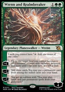 Wrenn and Realmbreaker MOM-217 Mythic Near Mint Englisch
